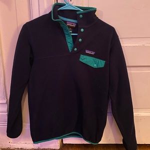 Patagonia Synchilla Snap-T Pullover Fleece in Navy